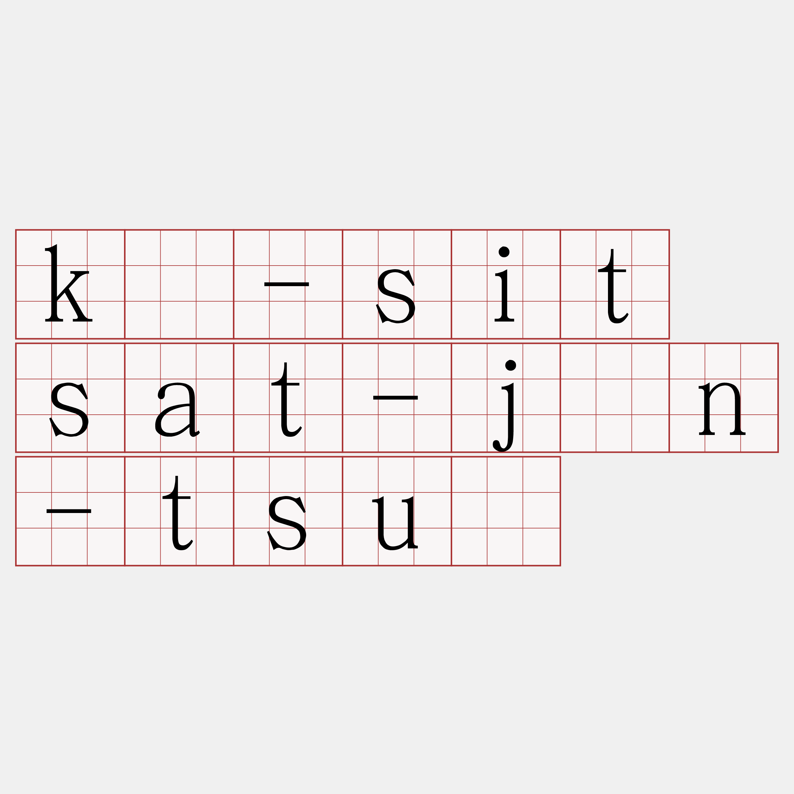 kò-sit sat-jîn-tsuē